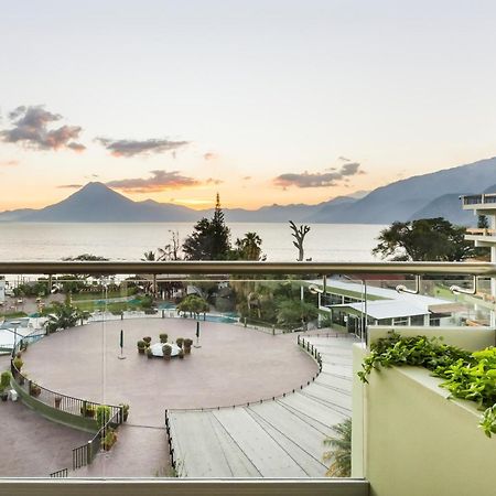 Porta Hotel Del Lago Panajachel Exteriör bild