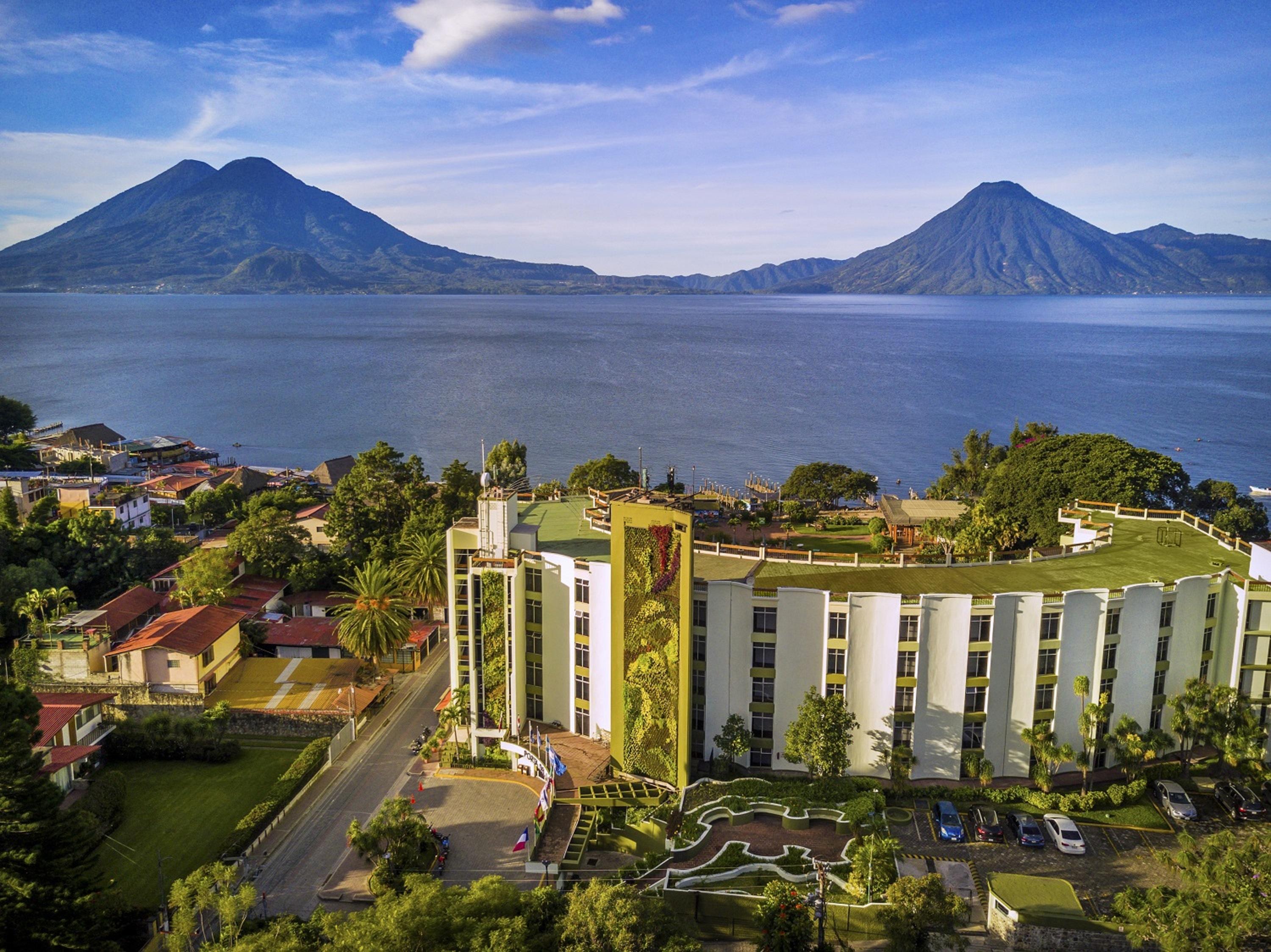 Porta Hotel Del Lago Panajachel Exteriör bild