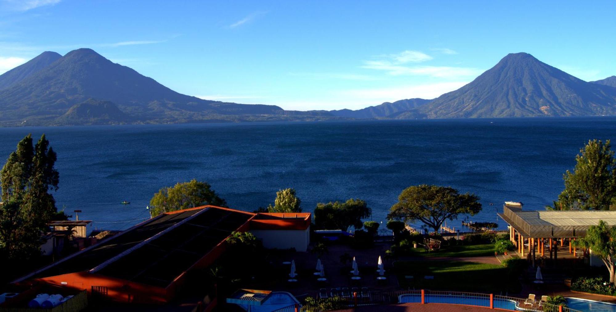 Porta Hotel Del Lago Panajachel Exteriör bild