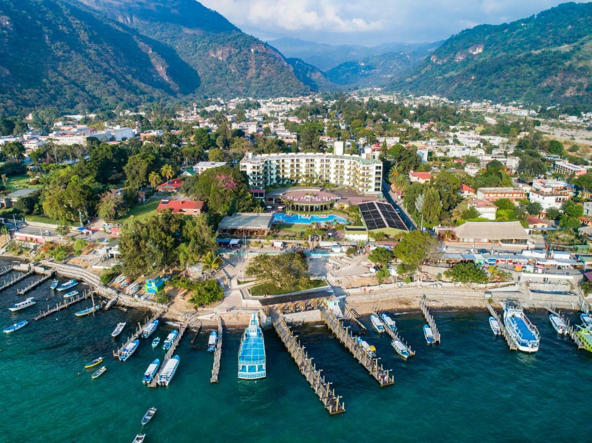 Porta Hotel Del Lago Panajachel Exteriör bild
